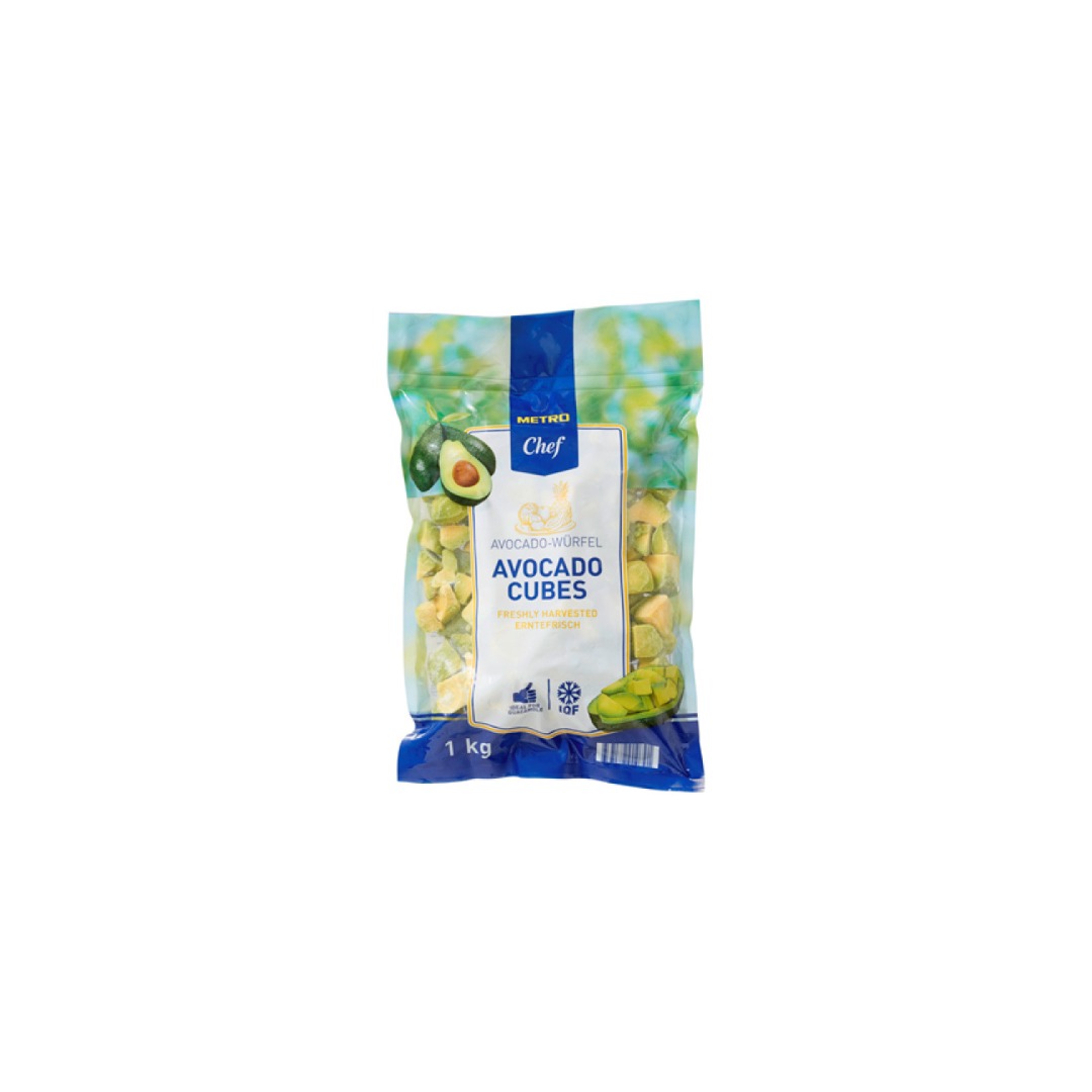 Avocado zelene kockice 1kg MC veleprodaja hrane Kiseljak