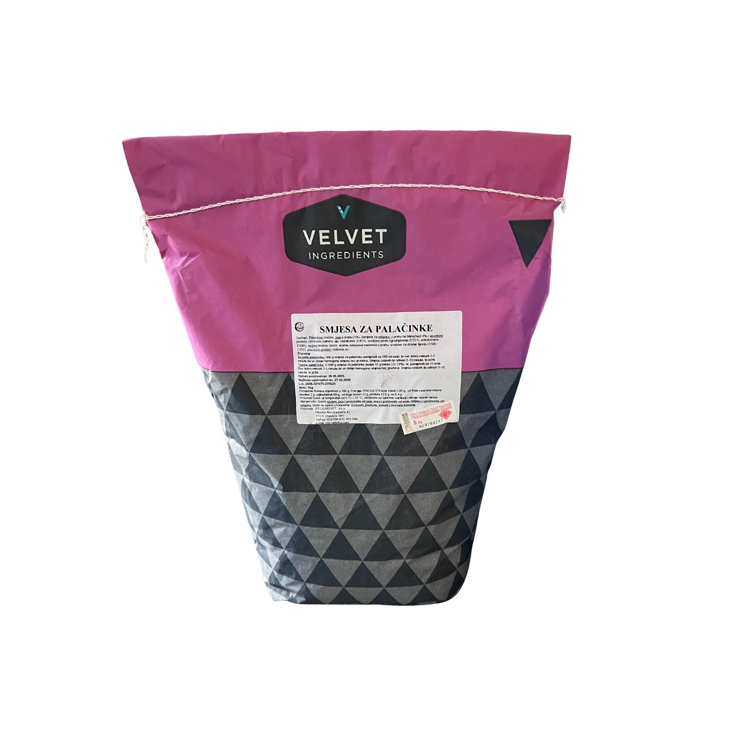 Velvet Smjesa za palačinke 5kg veleprodaja hrane Kiseljak
