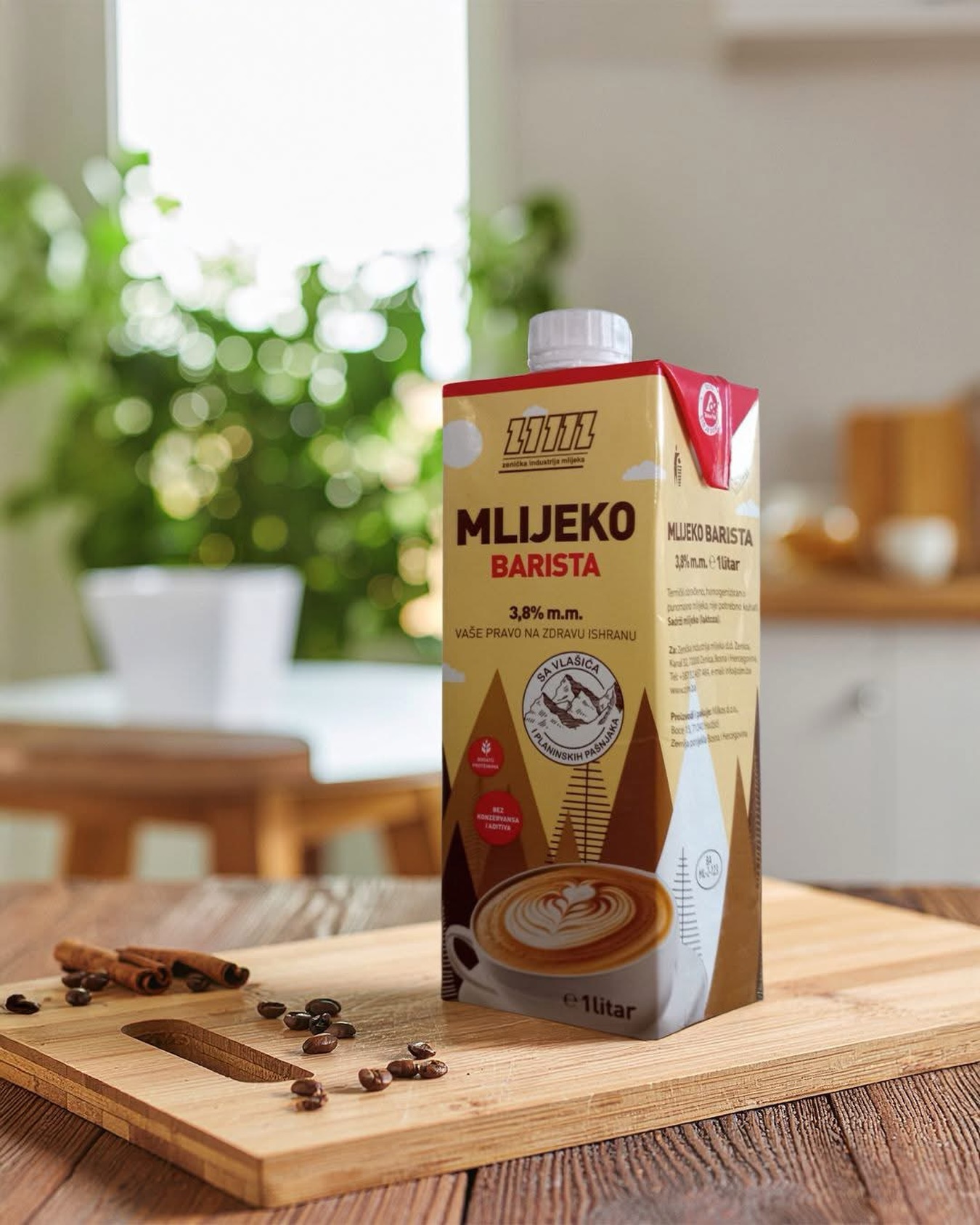 Mlijeko Barista 3.8% m.m. veleprodaja hrane Kiseljak